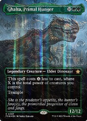 (397) Ghalta, Primal Hunger - MANA FOIL